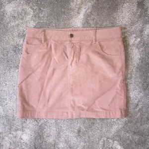 Urban Outfitters BDG Pink Denim Mini-Skirt